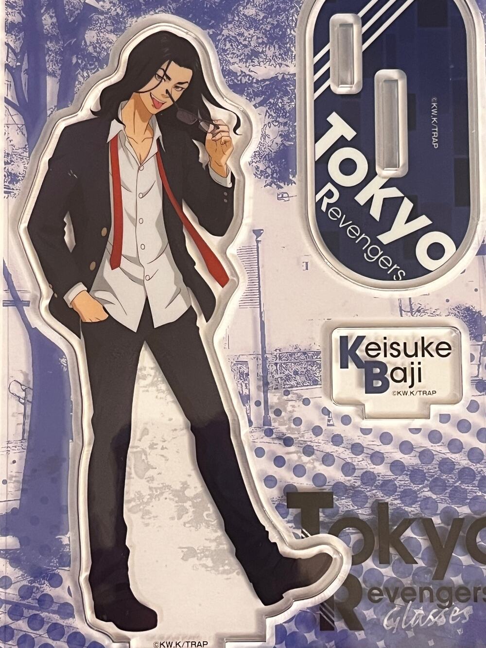 Tokyo Revengers  Keisuke Taji Glasses Acrylic Stand - Anime - NEW Made in Japan